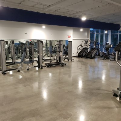 Overview of gym equipment